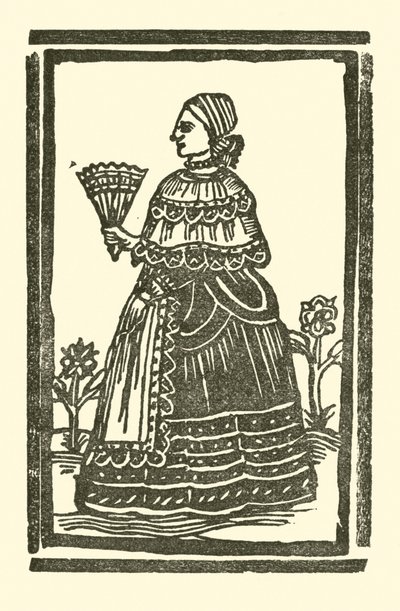Illustratie voor The Roxburghe Ballads door (after) English School