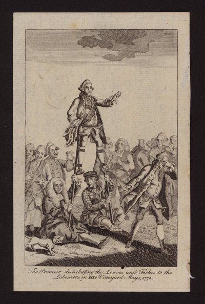 De premier die de broden en vissen uitdeelt aan de arbeiders in zijn wijngaard, 9 mei door (after) English School
