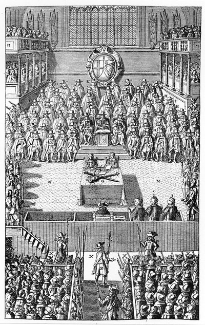 Proces van Karel I, januari 1649 door (after) English School