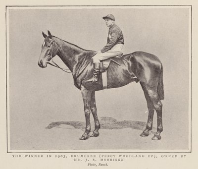 Drumcree, winnaar van de Grand National 1903 door (after) English photographer