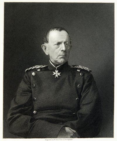 Generaal Von Moltke door (after) English photographer