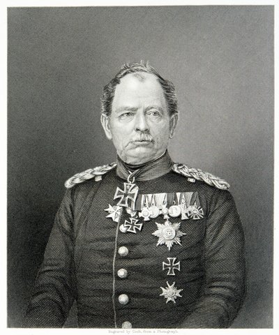 Generaal Von Werder door (after) English photographer
