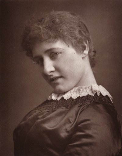 Miss Mary Rorke door (after) English photographer