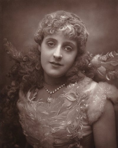 Miss Phyllis Broughton door (after) English photographer