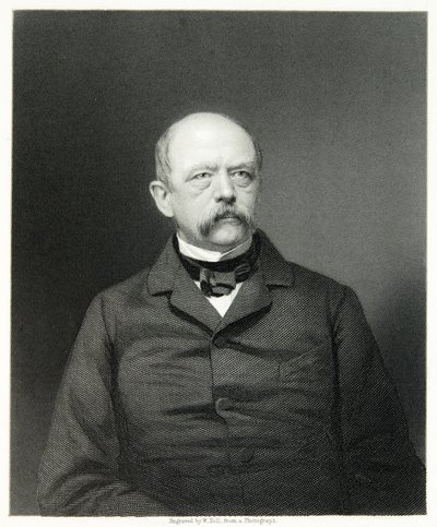 Otto von Bismarck door (after) English photographer