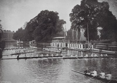 De Theems bij Oxford, De Achten na een Race door (after) English photographer