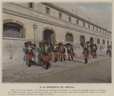A la Descente de Cheval door (after) French Photographer