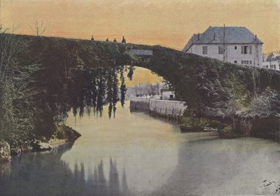 Betharram, De Brug door (after) French Photographer