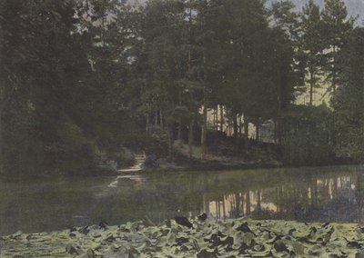 Bois de Boulogne, Het Reservoir door (after) French Photographer