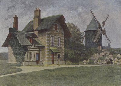 Bois de Boulogne, de Molen door (after) French Photographer