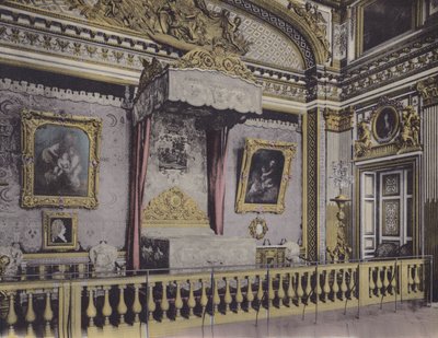 Slaapkamer van Lodewijk XIV door (after) French Photographer