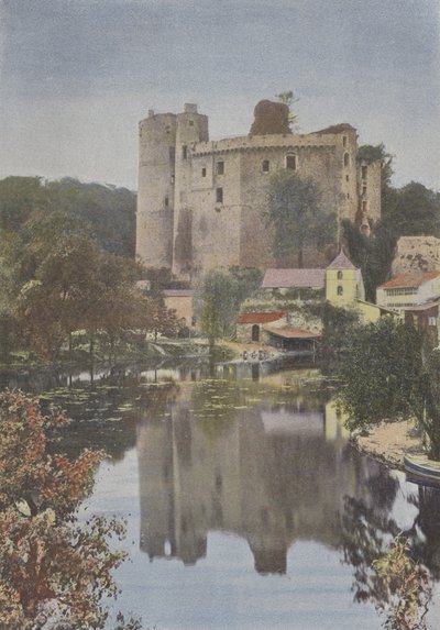 Clisson, Chateau door (after) French Photographer