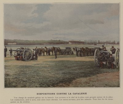 Verdedigingsposities Tegen de Cavalerie door (after) French Photographer