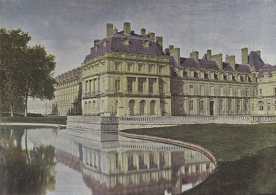 Fontainebleau, Cour de la Fontaine door (after) French Photographer