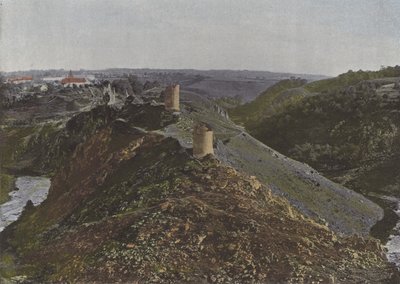 La Creuse tussen Gargilesse en Crozant door (after) French Photographer