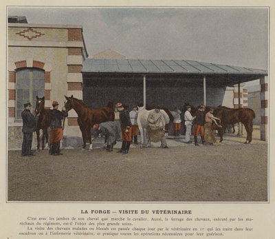 De Smidse, Bezoek van de Dierenarts door (after) French Photographer