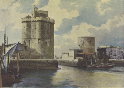 La Rochelle, Entree du Port door (after) French Photographer