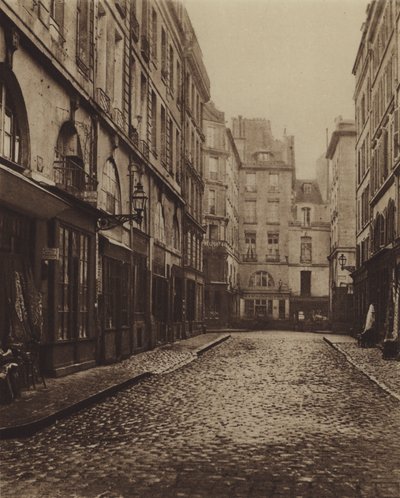 De rue Childebert, genomen vanaf de rue d