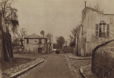De rue Cortot en de rue de l