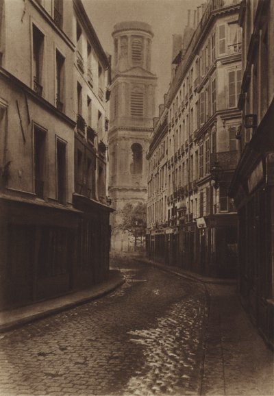 De rue du Vieux-Colombier door (after) French Photographer