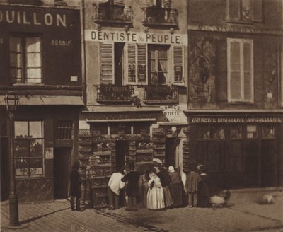 De Kade van de Nieuwe Markt door (after) French Photographer
