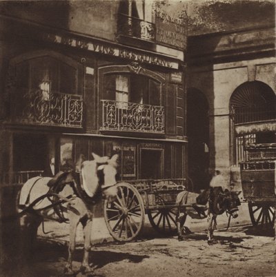 De ingang van restaurant Laperouse, quai des Grands-Augustins door (after) French Photographer