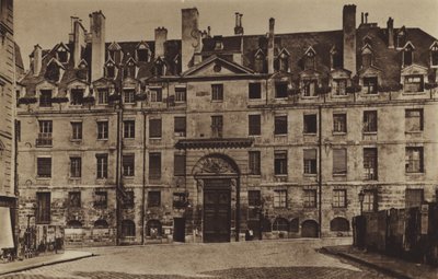 De hoofdingang van het Lycee Louis-le-Grand in 1887 door (after) French Photographer