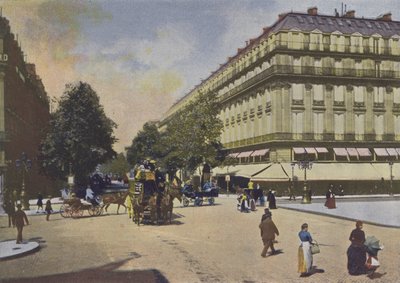 Parijs, De Boulevards door (after) French Photographer