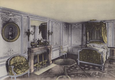 Petit Trianon, Kamer van Marie-Antoinette door (after) French Photographer