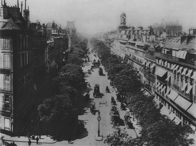 De grote boulevards op het Square Druot door (after) French Photographer
