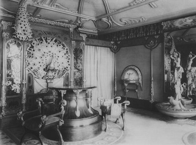 De Winkel van Juwelier Fouquet in 1900 door (after) French Photographer