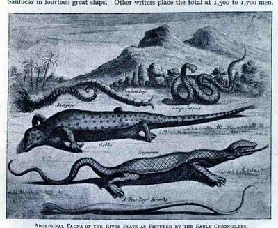 Inheemse Fauna zoals afgebeeld door de Vroege Kroniekschrijvers in 