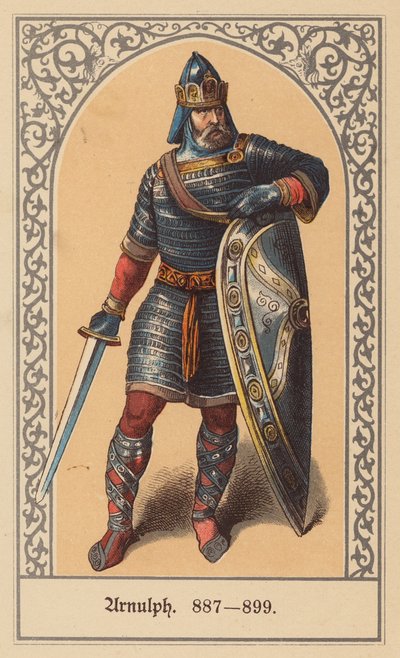 Arnulf van Karinthië, koning van Oost-Francië en Heilige Roomse Keizer door (after) German School