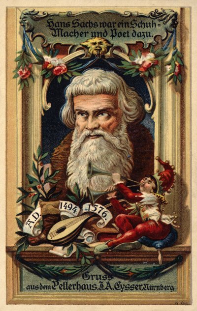 Hans Sachs door (after) German School