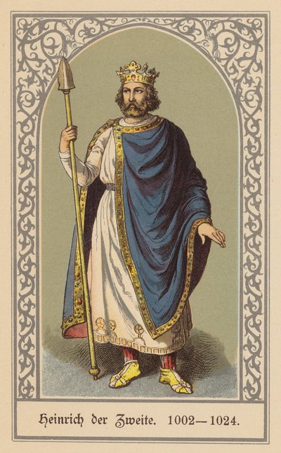 Hendrik II, Heilige Roomse Keizer door (after) German School