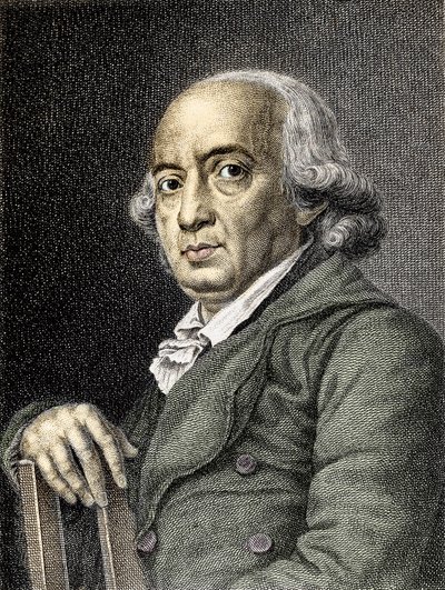 Portret van Johann Gottfried von Herder, Duitse dichter en filosoof door (after) German School
