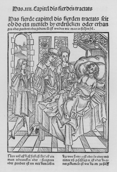 Het boek van Cirurgia door Hieronymus Brunschwig door (after) German School
