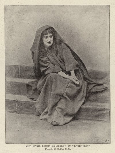 Miss Marie Brema als Ortrud in "Lohengrin" door (after) German photographer