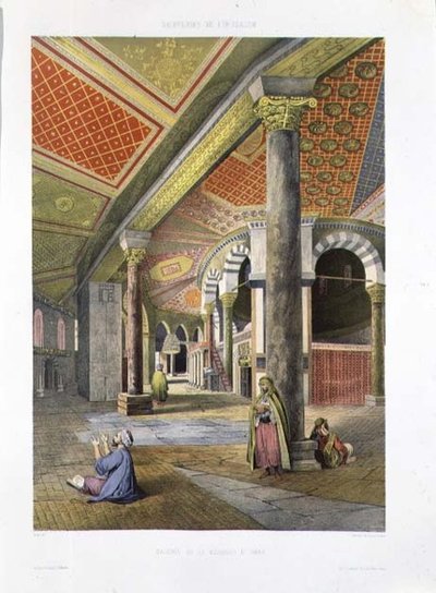 De Galerij van de Moskee van Omar, uit 