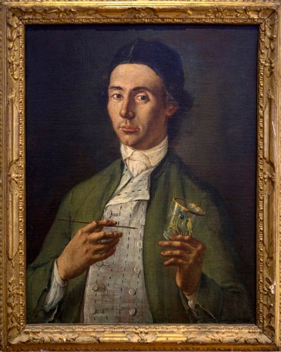 Portret van Osvaldo Brussa door (attr.to) Italian School