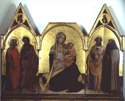 De Maagd van Nederigheid door (c.1370 1425) Lorenzo Monaco