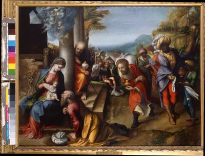 Aanbidding der Wijzen door (c.1489 1534) Correggio