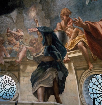 Apostel, detail van De Tenhemelopneming van de Maagd door (c.1489 1534) Correggio