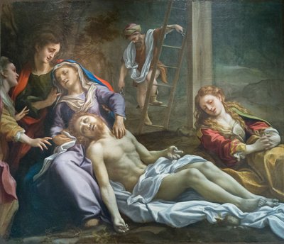 Rouw om Christus, c.1524 door (c.1489 1534) Correggio