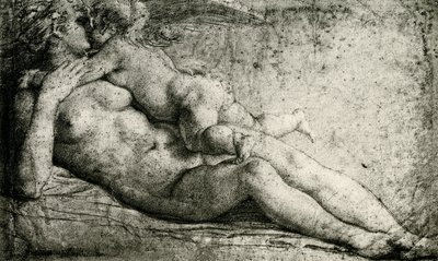 Venus en Cupido door 1509 66 Daniele da Volterra