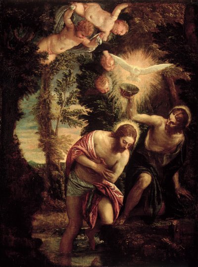 Doop van Christus door Paolo Veronese
