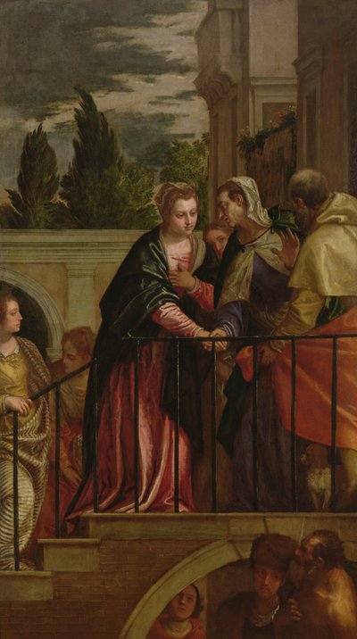 De Visitatie door Paolo Veronese
