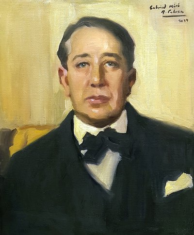 Portret van Gabriel Miró door Alejandro Cabeza