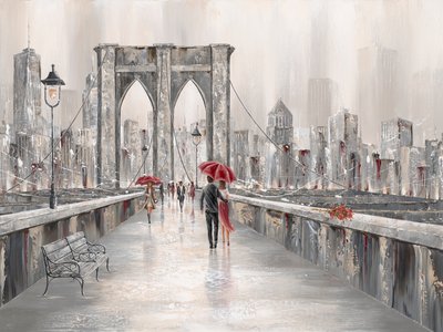 Rozen, Brooklyn Bridge door Isabella Karolewicz