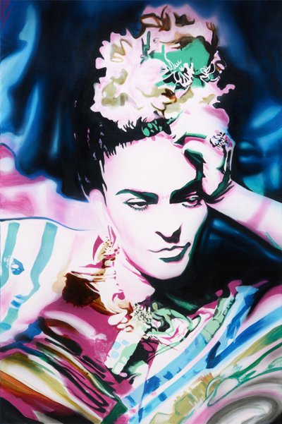 Frida Kahlo door Zaga Art Sopot